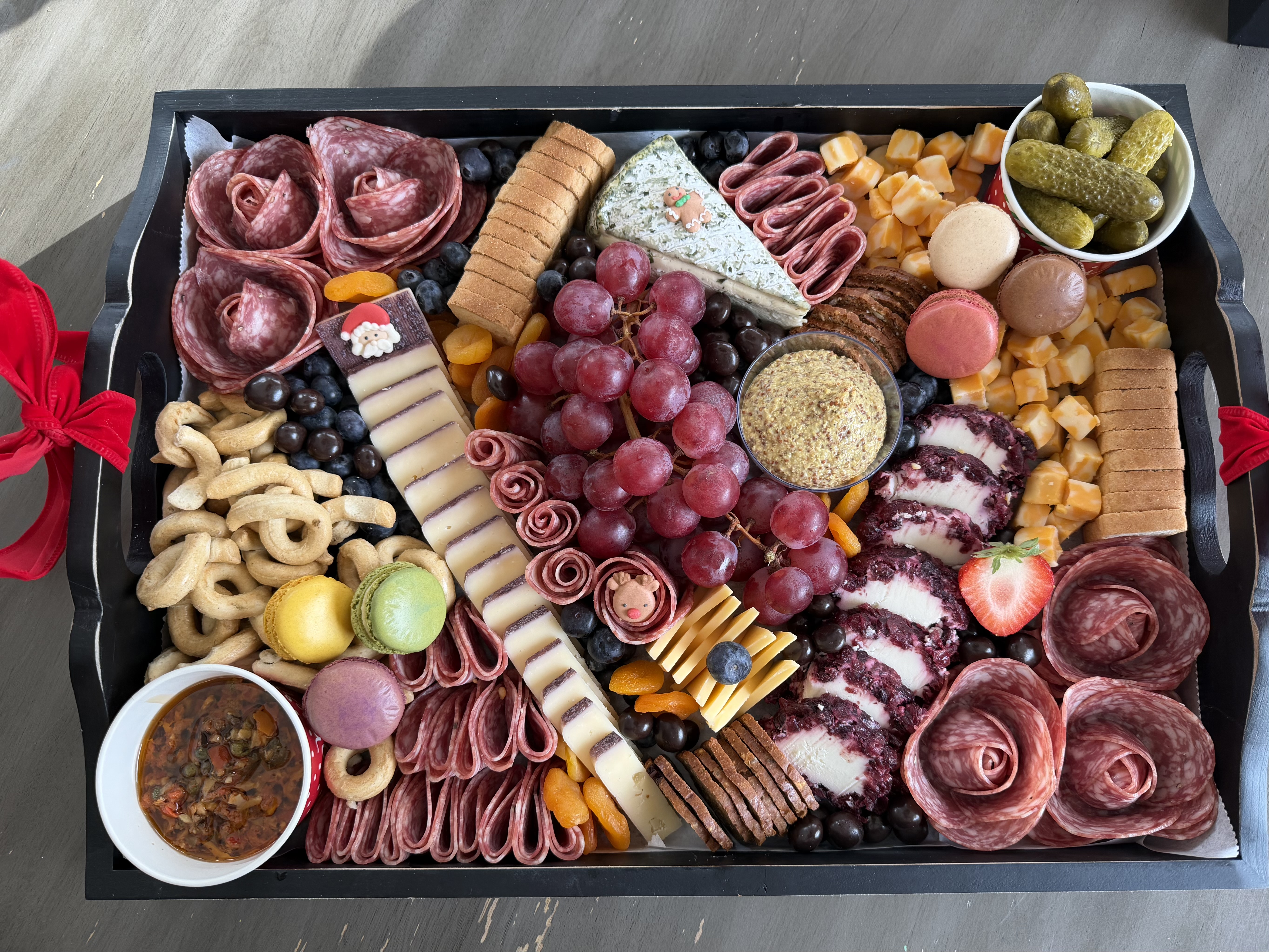 Full grazing table styled for a private event